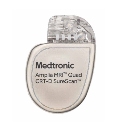 Amplia MRI™ CRT-D SureScan™ – Desfibrilador Para Terapia De Ressincronização Cardíaca (CRT-D) Quad – Medtronic